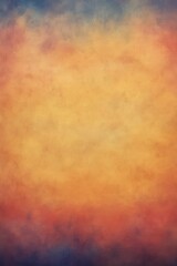 Poster - Abstract gradient texture background with warm orange hues blending into cool blue tones creating a serene and artistic backdrop for various creative projects