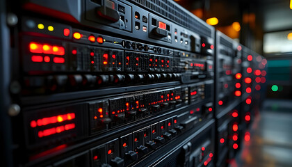 Poster - Server rack technology data center equipment