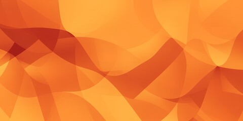Poster - An abstract orange background with overlapping shapes creating a dynamic and warm aesthetic