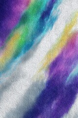 Aufkleber - Vibrant textured canvas with rainbow hues creating a dynamic abstract background for creative projects and artistic designs showcasing color harmony and visual appeal
