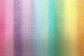 Poster - a colorful background with white snowflakes