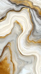 Poster - Elegant abstract marble texture with golden veins creating a luxurious and sophisticated design for modern backgrounds and artistic projects