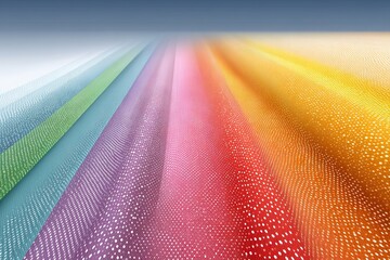 Aufkleber - A colorful background with white snowflakes