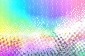 Aufkleber - A colorful background with white snowflakes