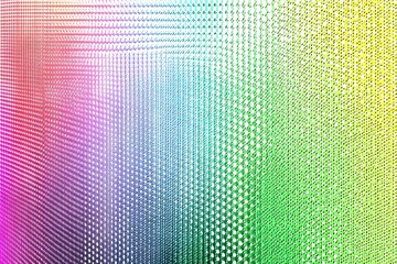 Aufkleber - A colorful background with white snowflakes