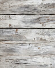 Poster - Rustic white painted wood planks background capturing weathered texture and aged surface in a close up shot showcasing natural grain and vintage charm for design