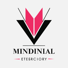 Poster - Trendsetting minimalist logo design showcases contemporary elegance for modern fashion magazine branding