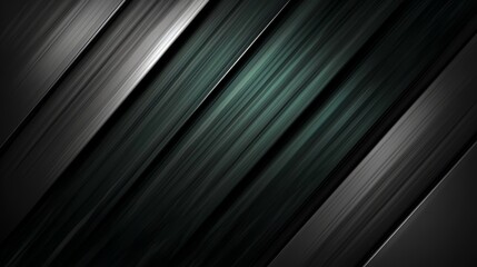 Aufkleber - Black and white image of a metal strip with a silver stripe. The image has a modern and industrial feel to it