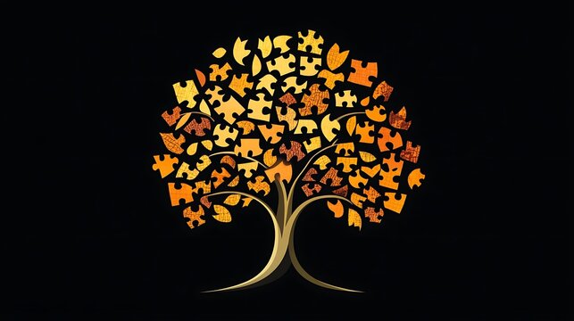 tree, illustration, family tree