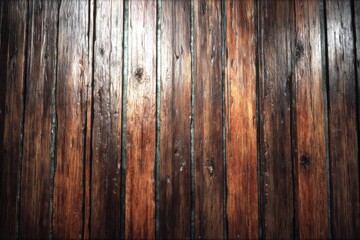 Poster - A detailed close-up of a textured wooden surface showing rich grain and shiny finish, highlighting the wood's natural beauty and variations in color tones.