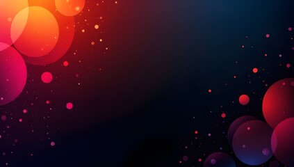Leinwandbilder - Luminous Grain A Vibrant Gradient Play of Abstract Shapes and Dynamic Hues Background