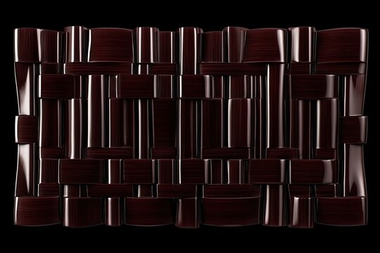 Dark Wood Panel Design
