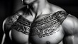© Atthapon - A man with a tattoo on his chest