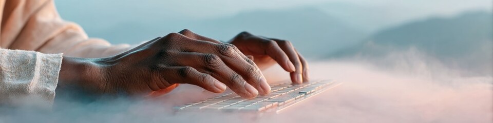 Leinwandbilder - Adaptive Tech Revolution Inclusive Digital Accessibility - Empowering Neurodiversity through Innovative Braille Computing Solutions for Vision-Impaired Professionals