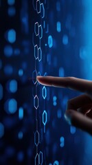 Leinwandbilder - Immersive Digital Learning AI-Powered Interactive Knowledge Networks - Next-Gen Educational Technology Transforming Intelligent Information Access