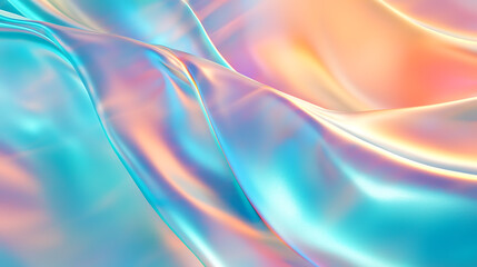 Poster - Vibrant abstract geometric textures digital art colorful background. Fluid motion abstract art digital creation colorful swirls artistic environment vibrant viewpoint.