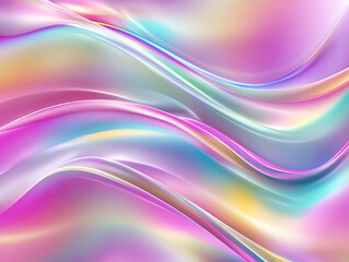 Poster - Vibrant abstract geometric textures digital art colorful background. Fluid motion abstract art digital creation colorful swirls artistic environment vibrant viewpoint.