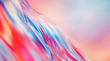 Poster - Vibrant abstract geometric textures digital art colorful background. Fluid motion abstract art digital creation colorful swirls artistic environment vibrant viewpoint.