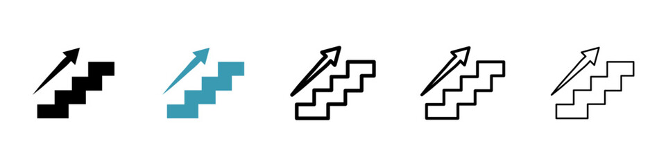 Leinwandbilder - Next steps icon vector simple design