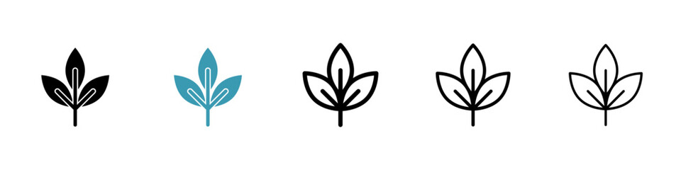 Poster - High fiber food icon vector simple design