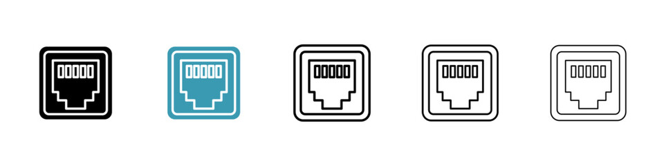 Poster - TCP icon vector simple design