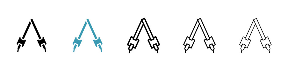 Poster - Shoulder strap icon vector simple design