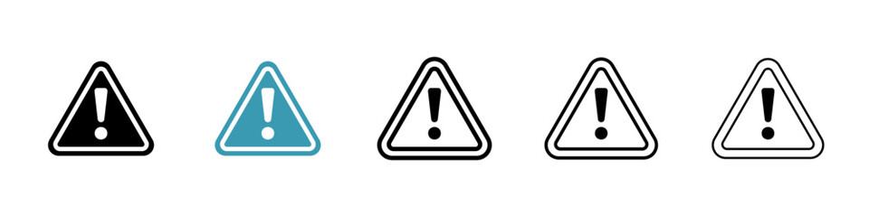 Poster - Risk icon vector simple design