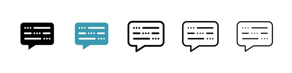 Poster - Morse code icon vector simple design