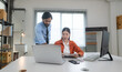 © Wosunan - Two young entrepreneurs are on a mission to generate ideas and establish a business project
