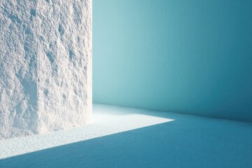 Aufkleber - capture minimalistic scene highlighting stark contrast between light and shadow ensure ample copy sp