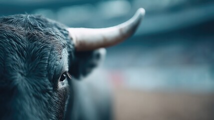 Aufkleber - capture striking image of cowboy riding bull centerpiece of thrilling rodeo