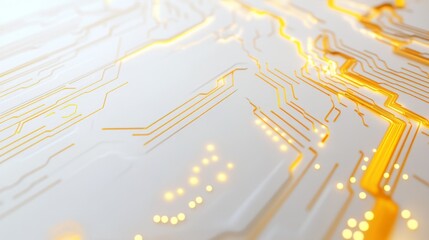  - Innovative tech circuit design digital realm abstract art futuristic environment close-up view visual concept