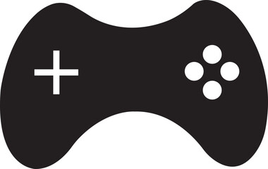 Poster - Video game console icon in flat style. Gaming controller concept. Gaming technology sign symbol illustration. Suitable for web page, mobile app and ui design isolated on transparent background.