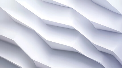 Poster - Artistic wave patterns abstract design paper texture minimalist. Elegant white floral wall art indoor gallery 3d texture display modern design close-up aesthetic appeal.