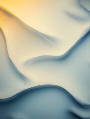 Poster - Artistic wave patterns abstract design paper texture minimalist. Elegant white floral wall art indoor gallery 3d texture display modern design close-up aesthetic appeal.