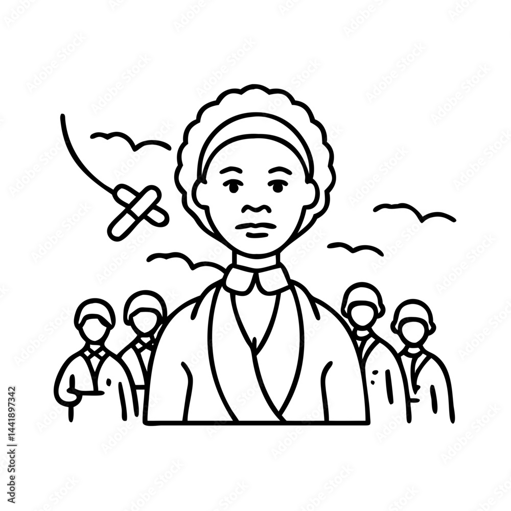 Path To Freedom harriet tubman leading to freedom icon, harriet tubman leading to ...