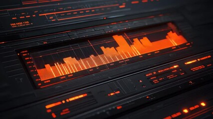 Poster - Abstract Visualization of Sound Waves in Digital Audio Workstation
