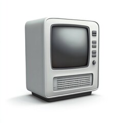 Poster - Retro television of the past, showcasing classic design.