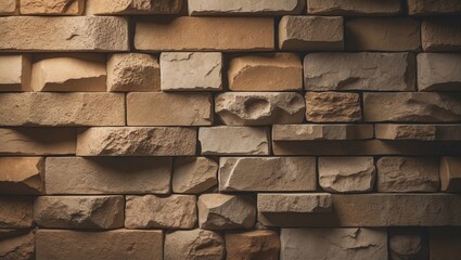Poster - Natural stone wall for indoor spaces