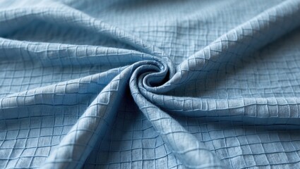 Aufkleber - Background with navy blue flax fiber linen texture made from natural fabric