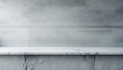 Poster - Faded Gray Concrete Wall Backgrounds