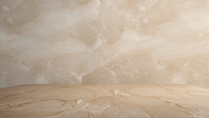 Aufkleber - Natural marble with beige hues, suitable for surfaces such as ceramics and paper.