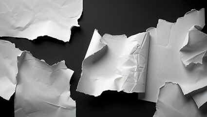 Poster - Damaged poster. Nothing. Sample.