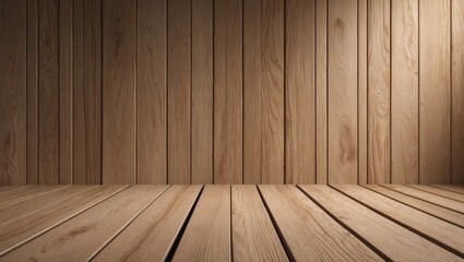 Poster - Oak wood plank texture