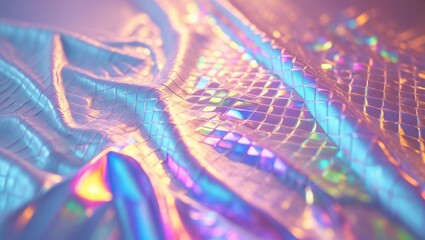 Poster - Lively rainbow hue hologram