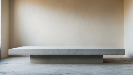 Aufkleber - Template for product display featuring an unoccupied stone tabletop in the background.