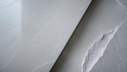 Poster - Modern marble stone texture close-up on a luxurious concrete background, ideal for decorative tiles and stylish granite countertop designs at high resolution