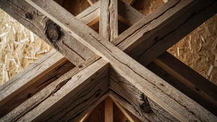 Aufkleber - Construction specifics for single-family houses with wooden structures