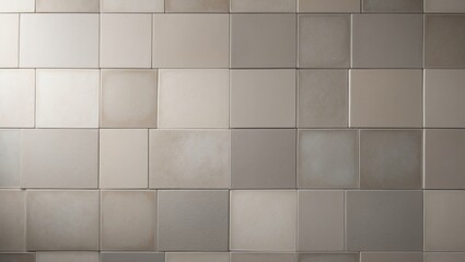 Poster - Sophisticated tile pattern featuring a gentle ceramic surface