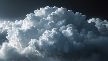 Poster - Abstract representation of a cloud.